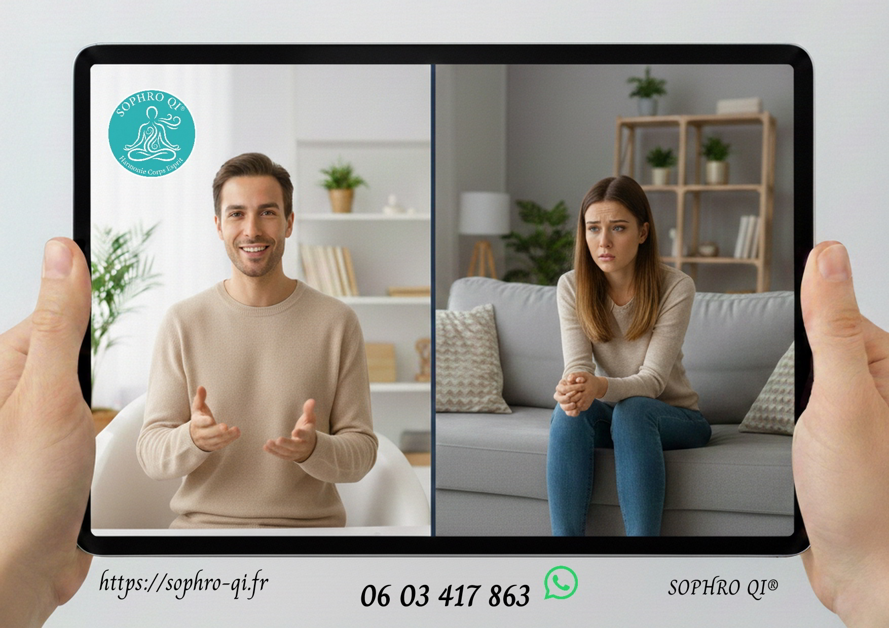 Aide et Bien-être à distance Séances en Visio / Téléphone